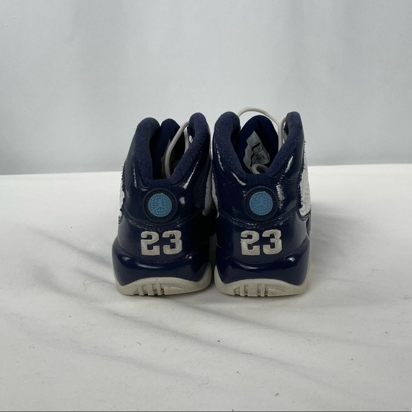 Nike Jordan 9 Retro Sneaker in Pearl Blue (GS) Youth Size 5.5 - Picture 5 of 9